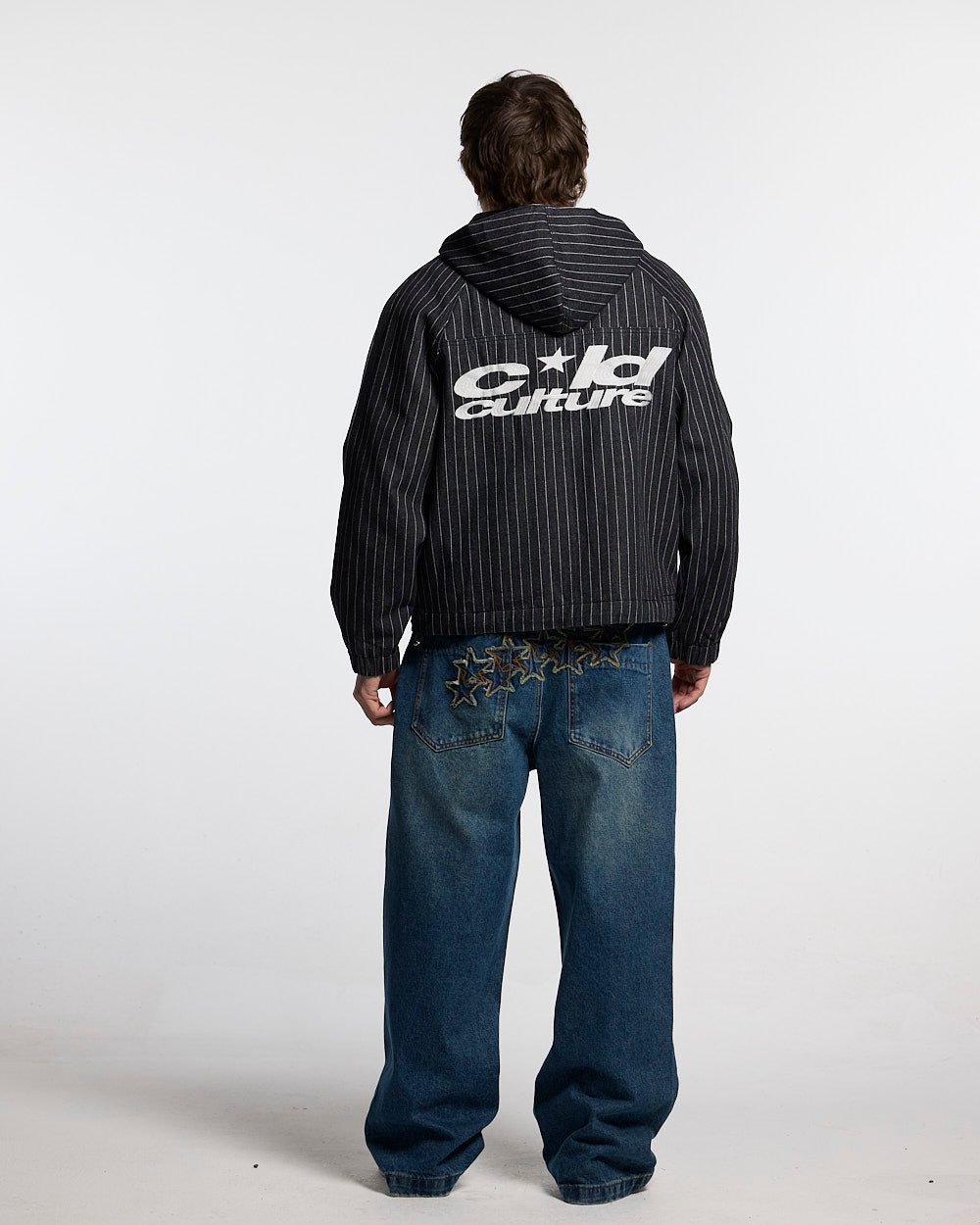 STRIPES CASINO JACKET NAVY