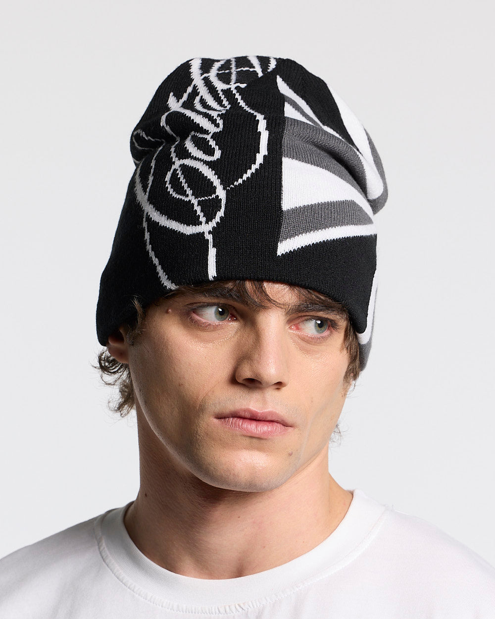 BRIGHTON BEANIE BLACK & GREY