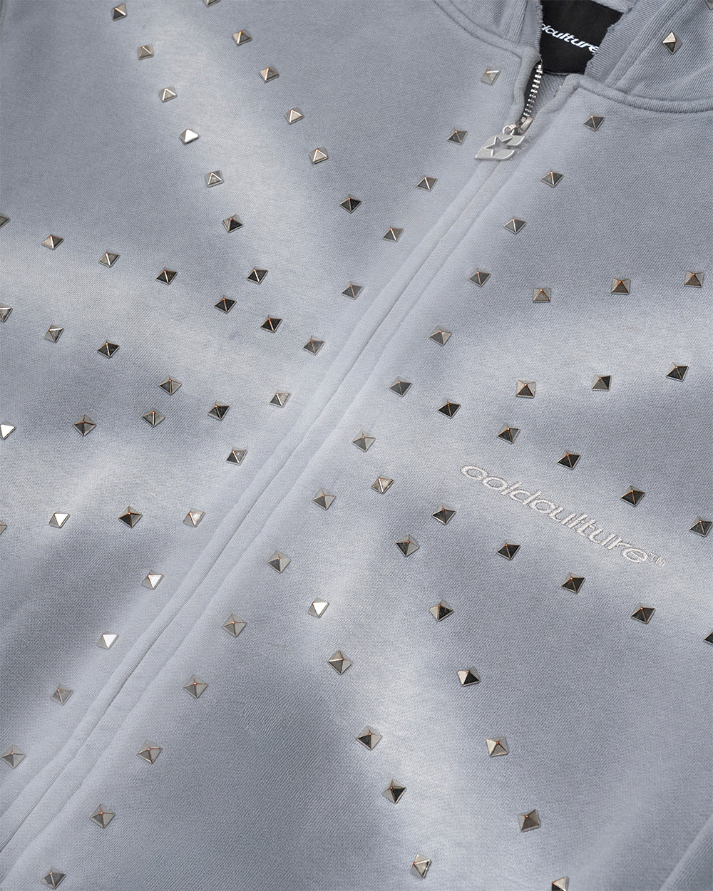 ROYAL ZIP HOODIE ANTARTIC GREY