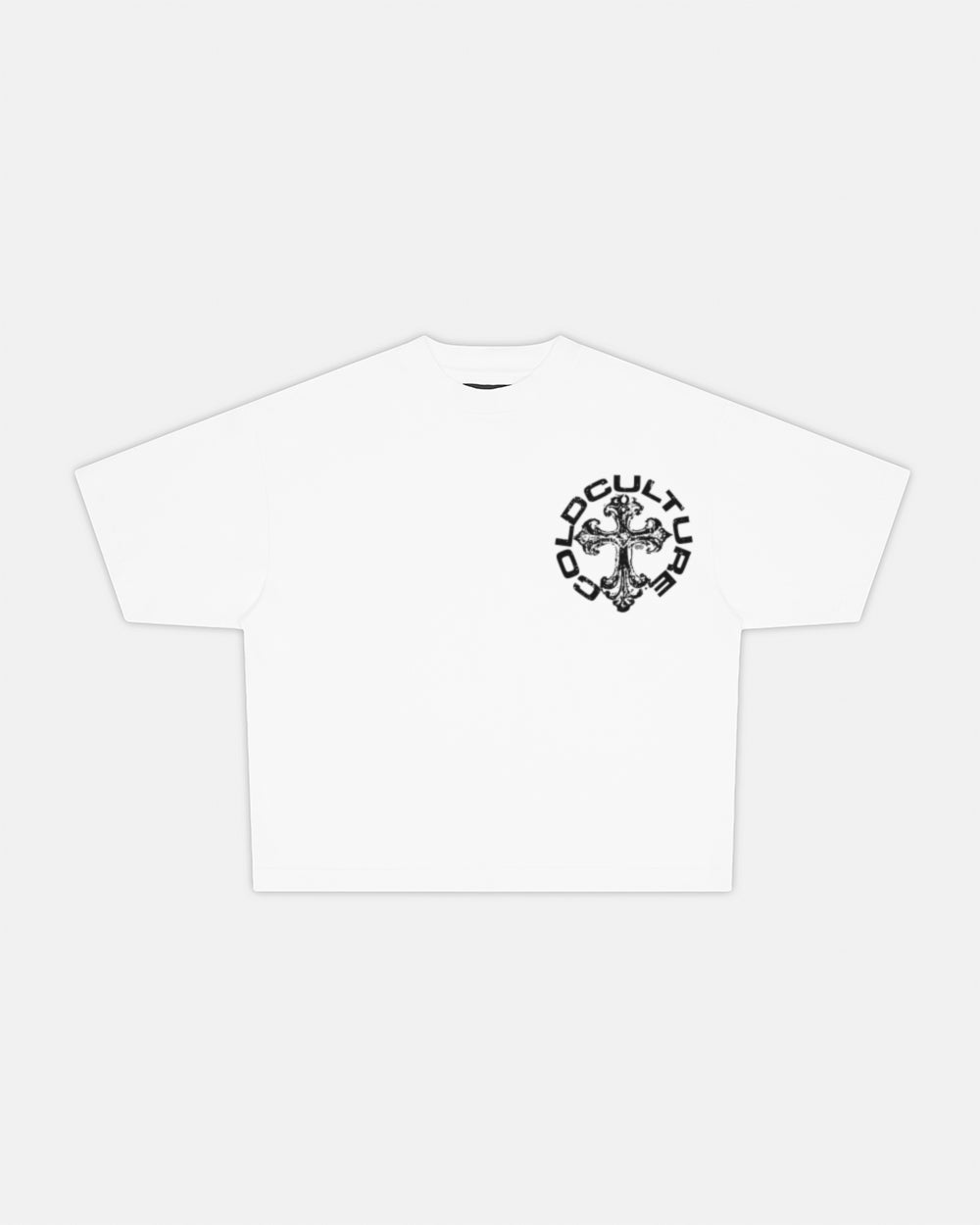 DISCHARGE TEE WHITE