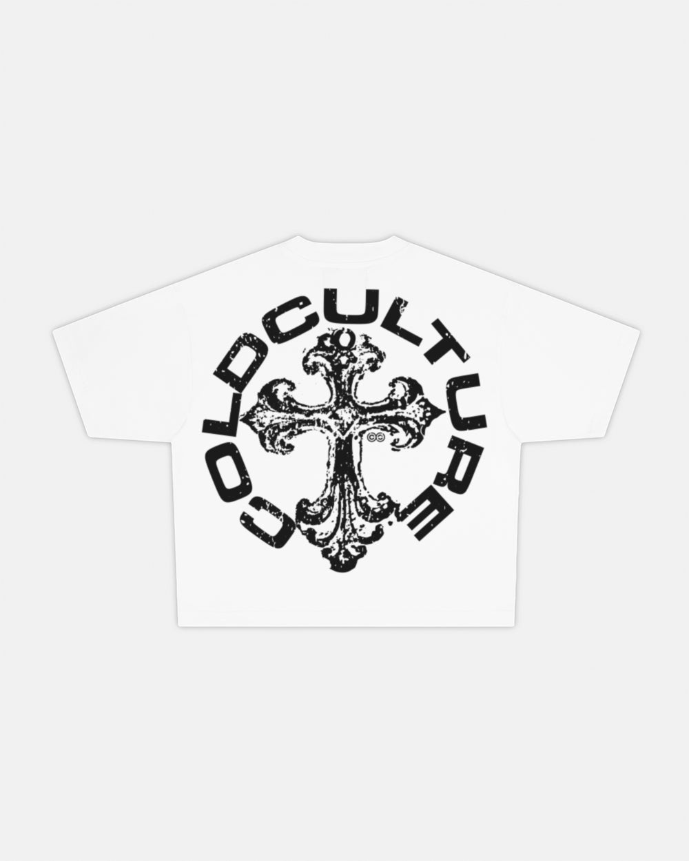 DISCHARGE TEE WHITE