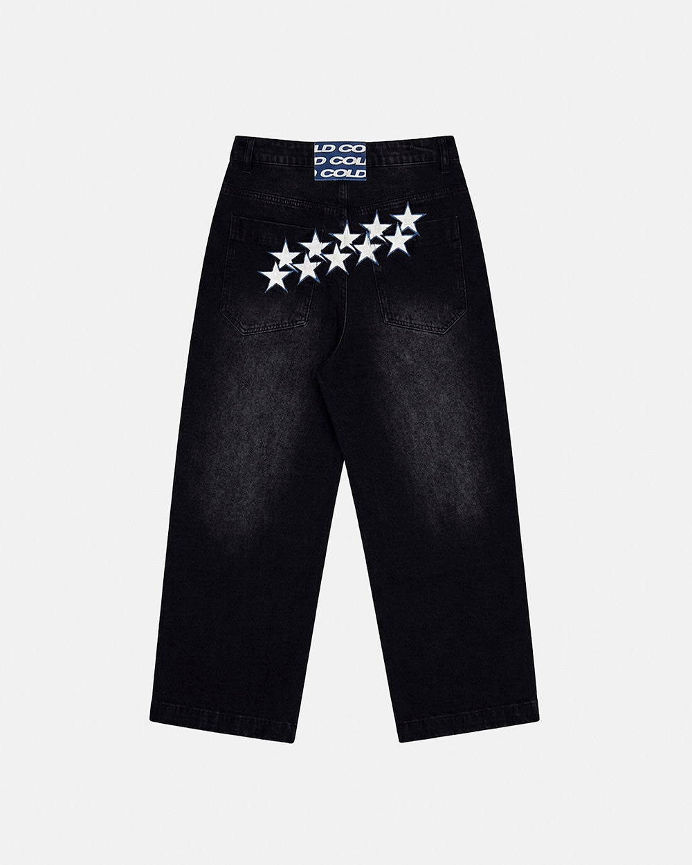 STARS V2 PANTS BLACK DENIM WASH