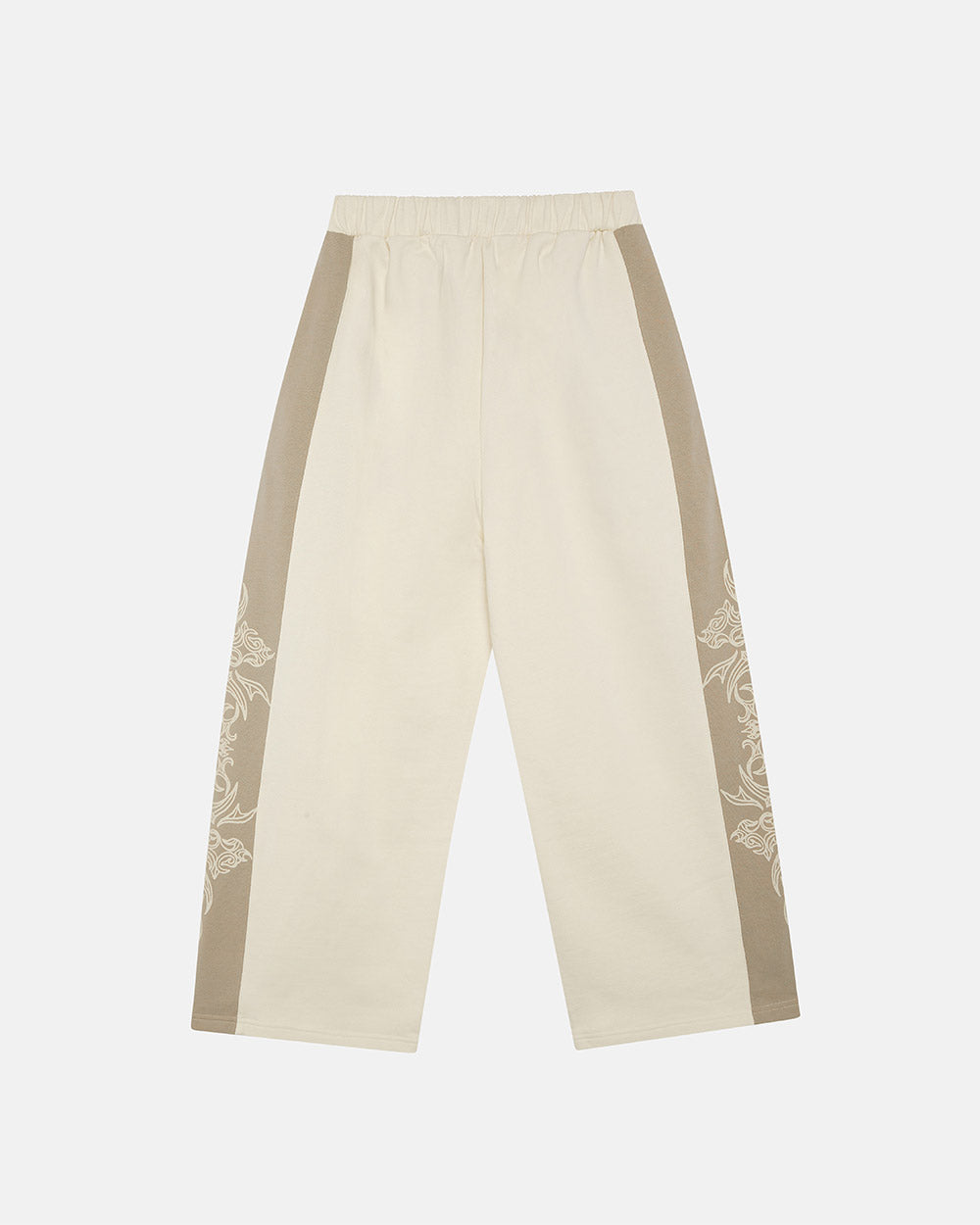 TRIBAL SWEATPANTS GREY & OFF WHITE