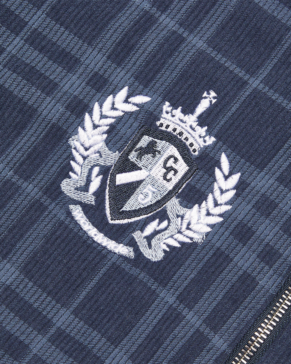 POSH ZIP HOODIE NAVY