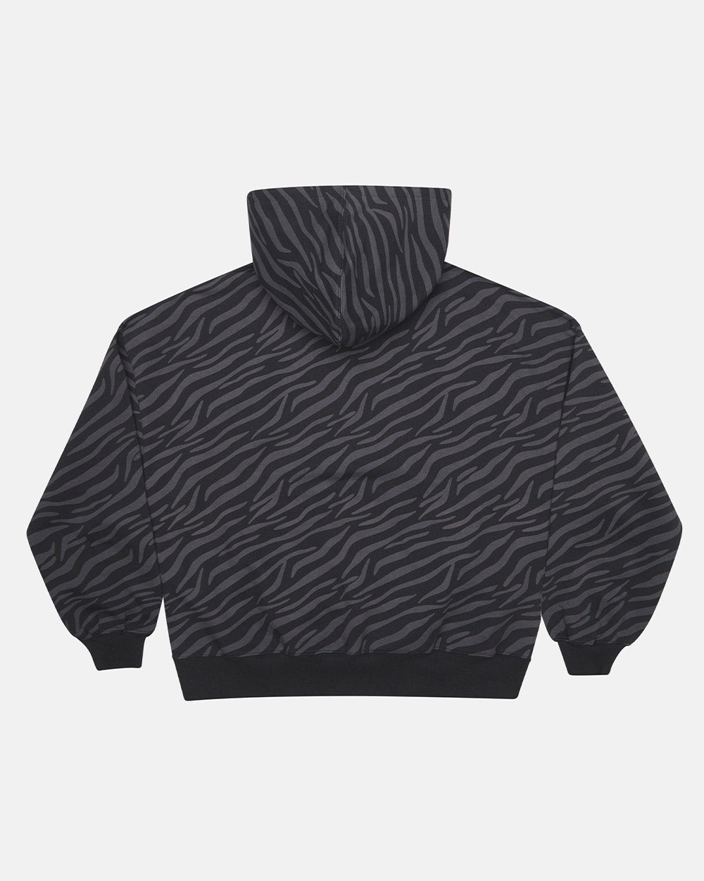 ZEBRA HOODIE BLACK