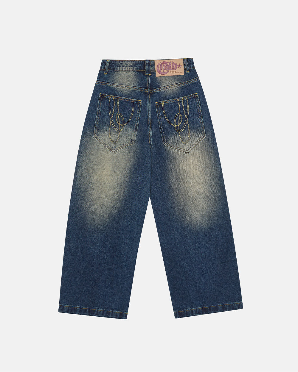 WIBBLE SCRIPT V3 PANTS BLUE