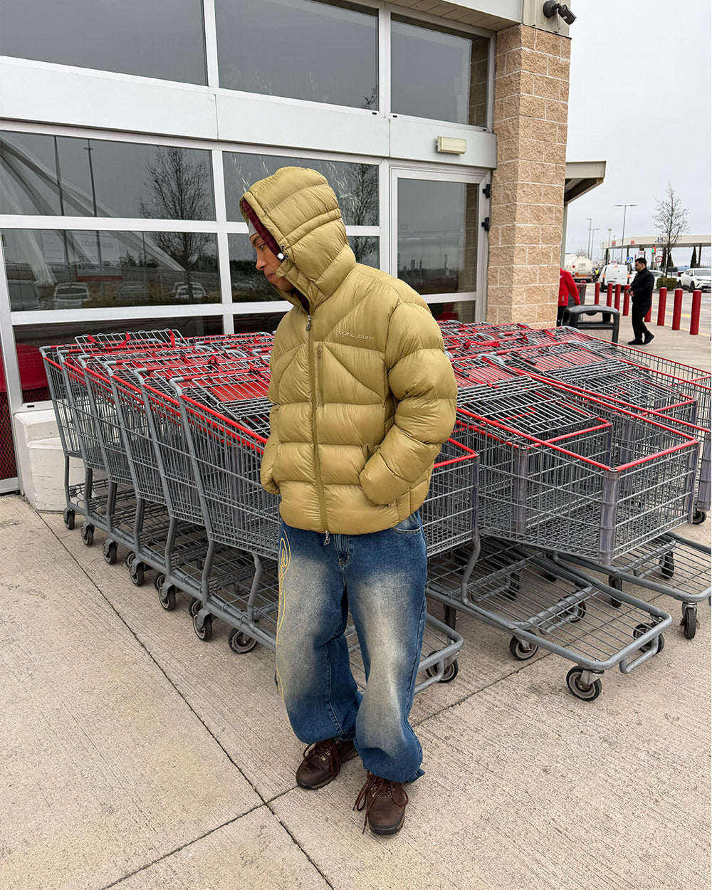 CLOUD ARMOUR PUFFER OLIVE GREEN