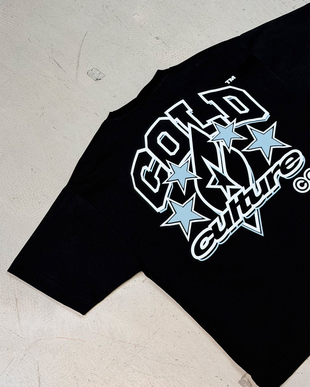FROM COLD TO THE STARS TEE BLACK