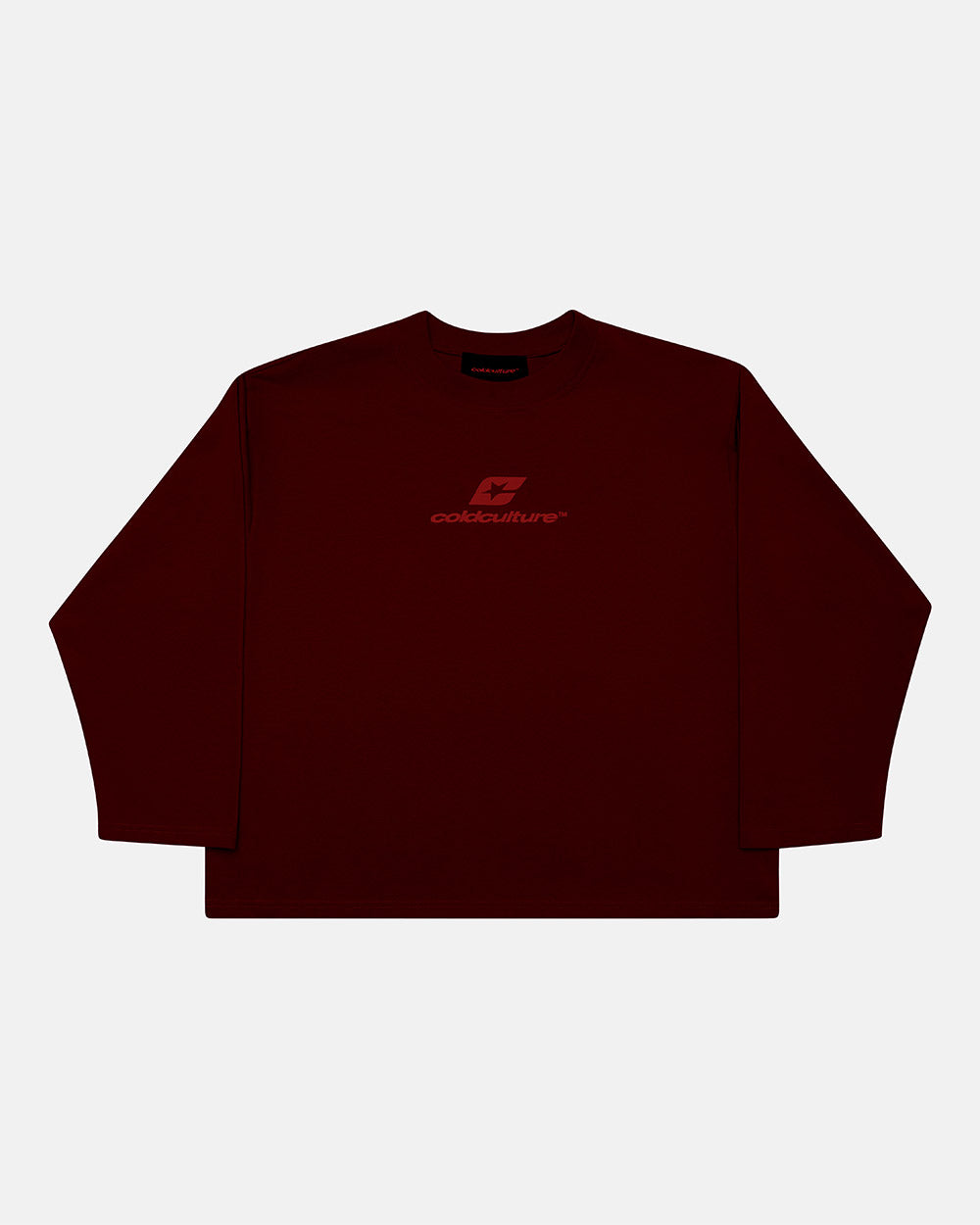 CURVED LONGSLEEVE BROWN