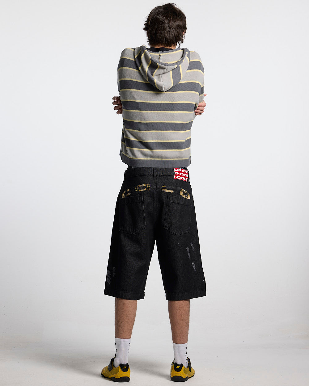 TRIPPY STOP ZIP KNIT GREY