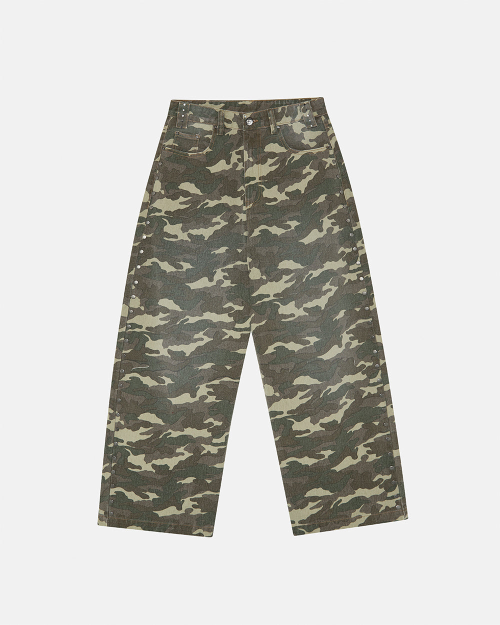 STUDS PANTS CAMO