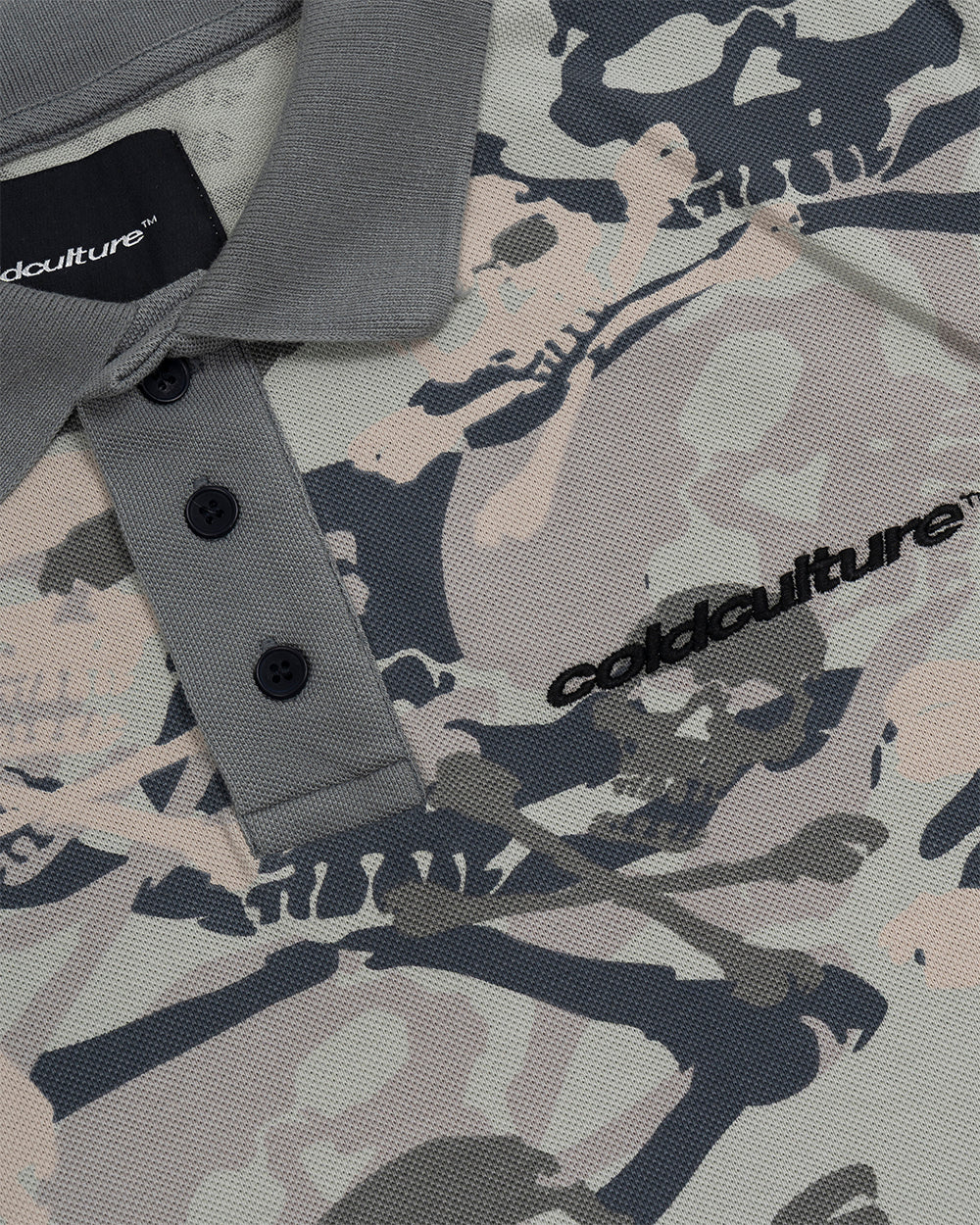 NIGHTSKULL POLO GREY