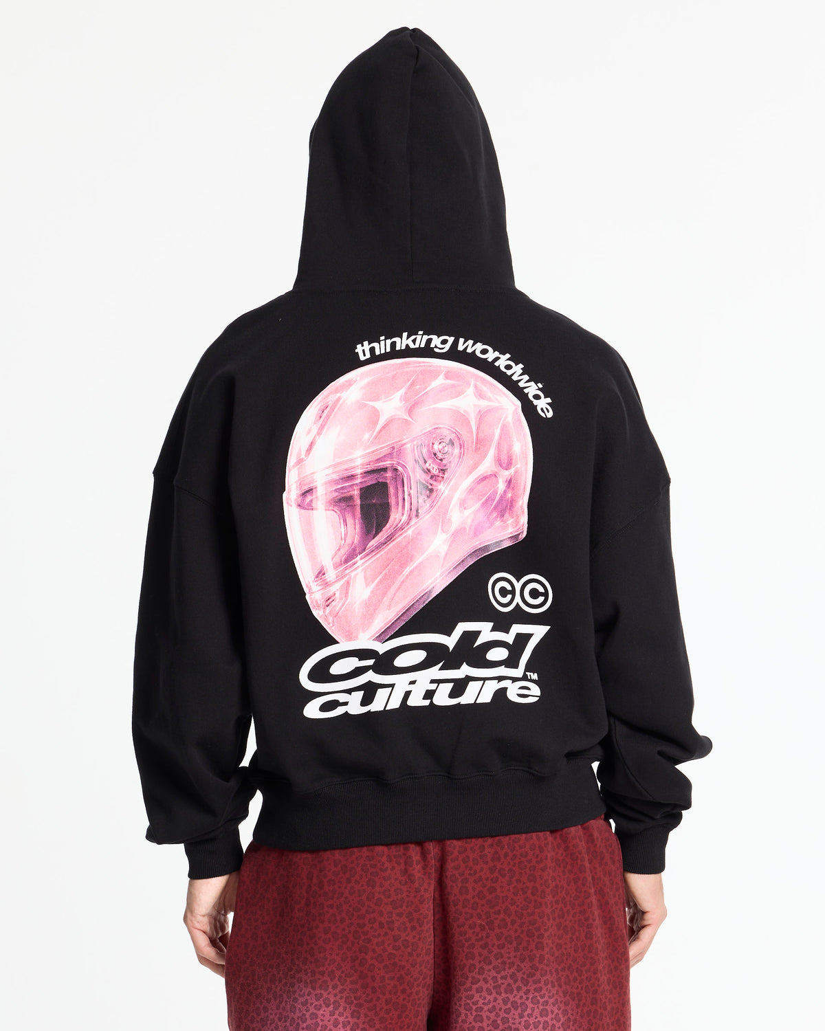 VALENTINO HOODIE BLACK - Cold Culture