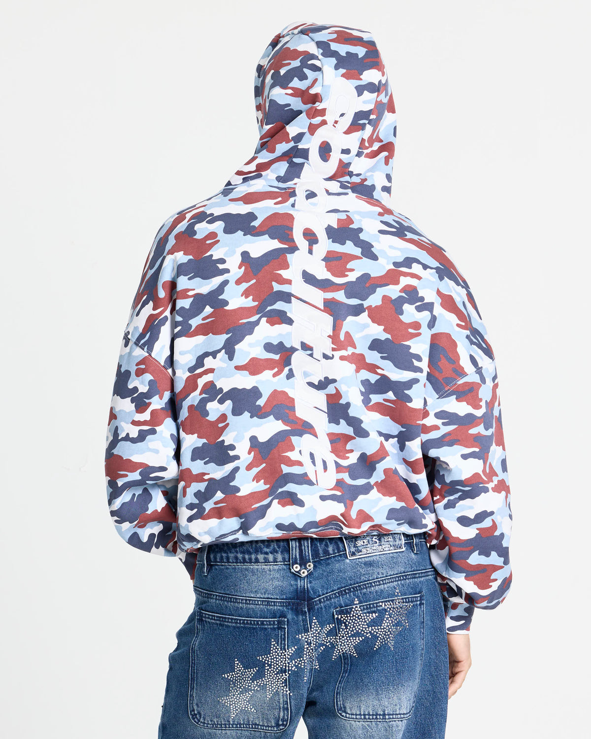 VERTICAL HOODIE CAMO
