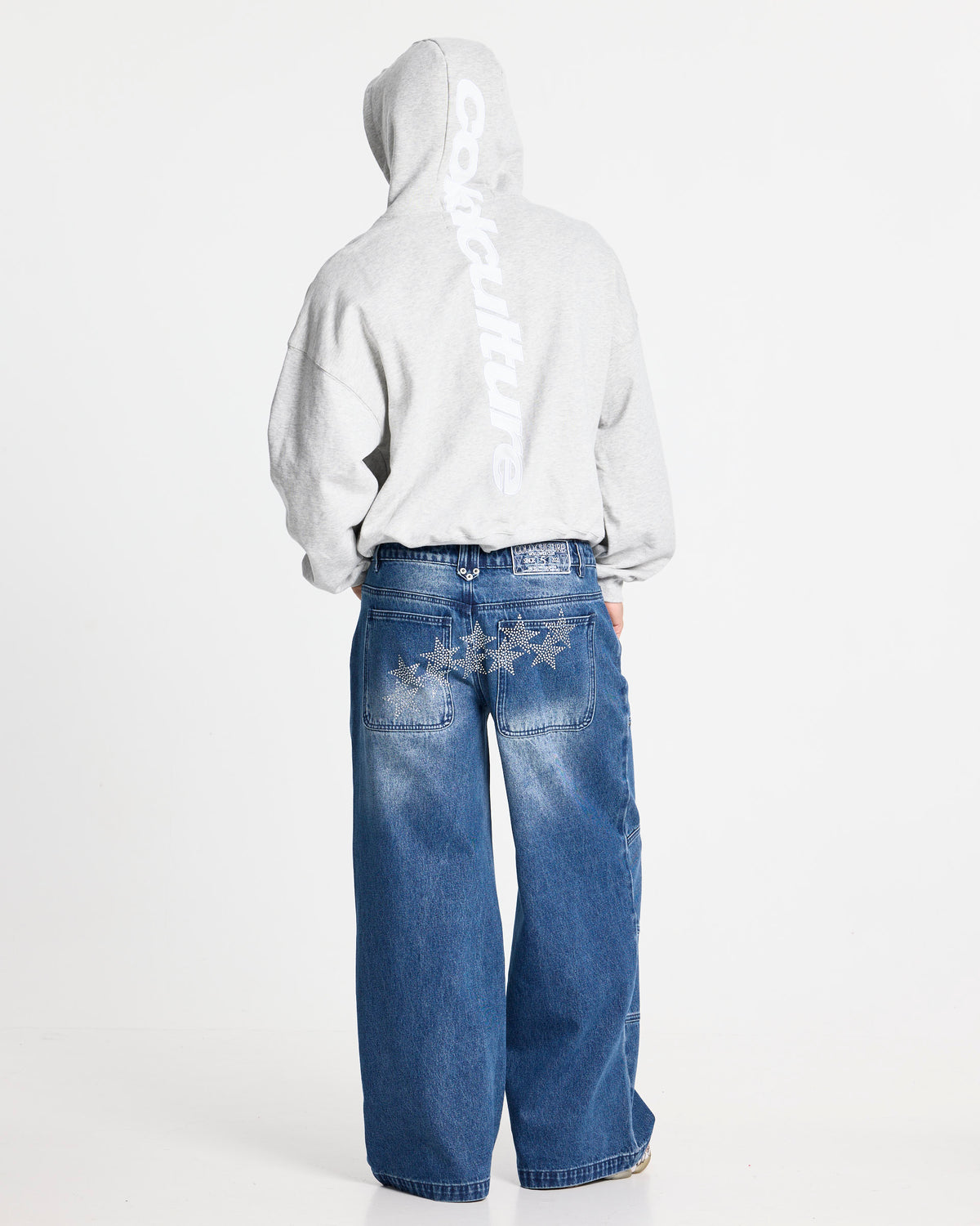 VERA LOOSE PANTS MID BLUE - Cold Culture #man