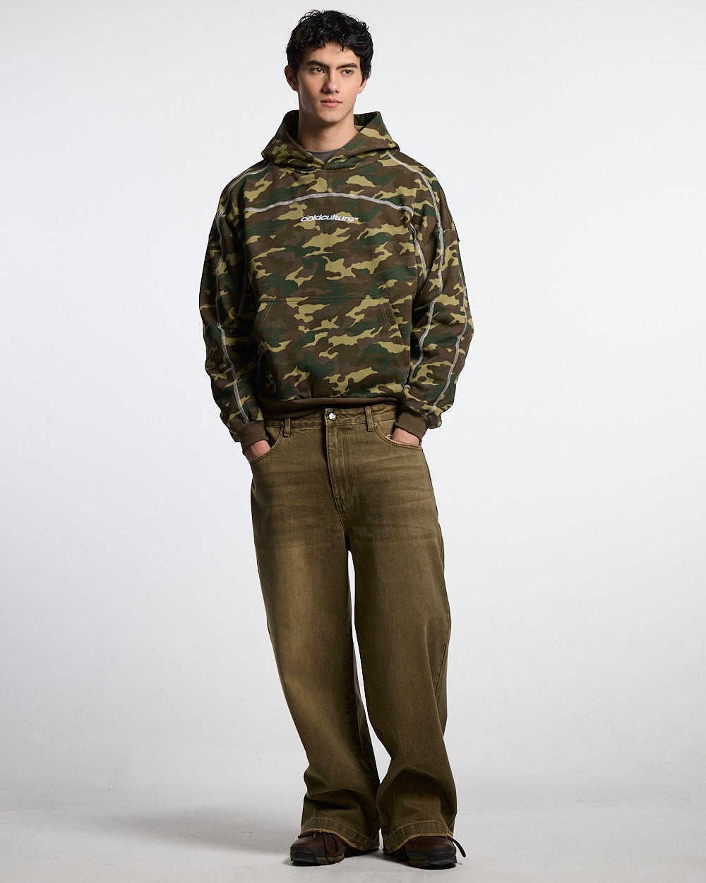 ROLLER HOODIE CAMO GREEN