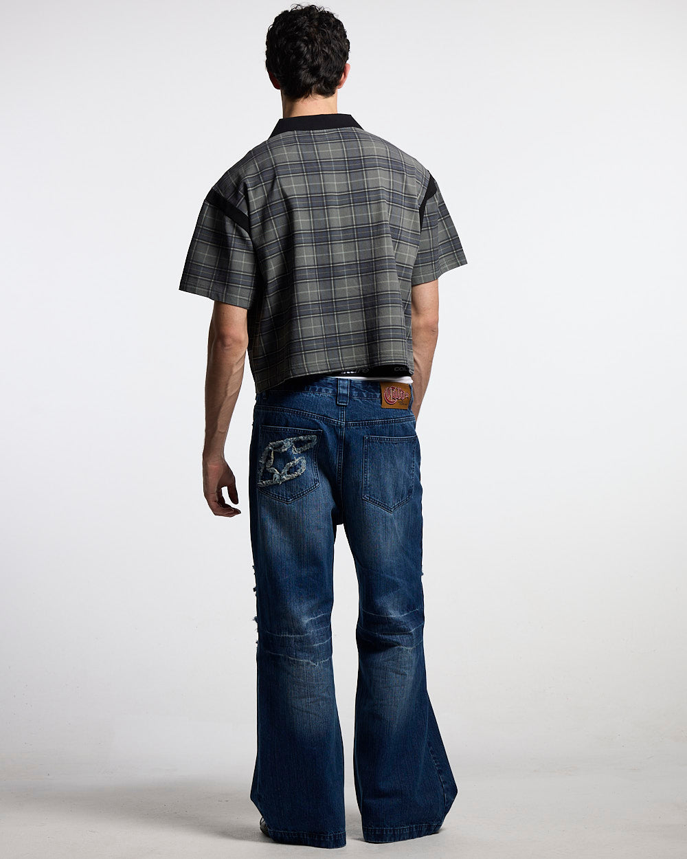 RAW CITY POLO TARTAN