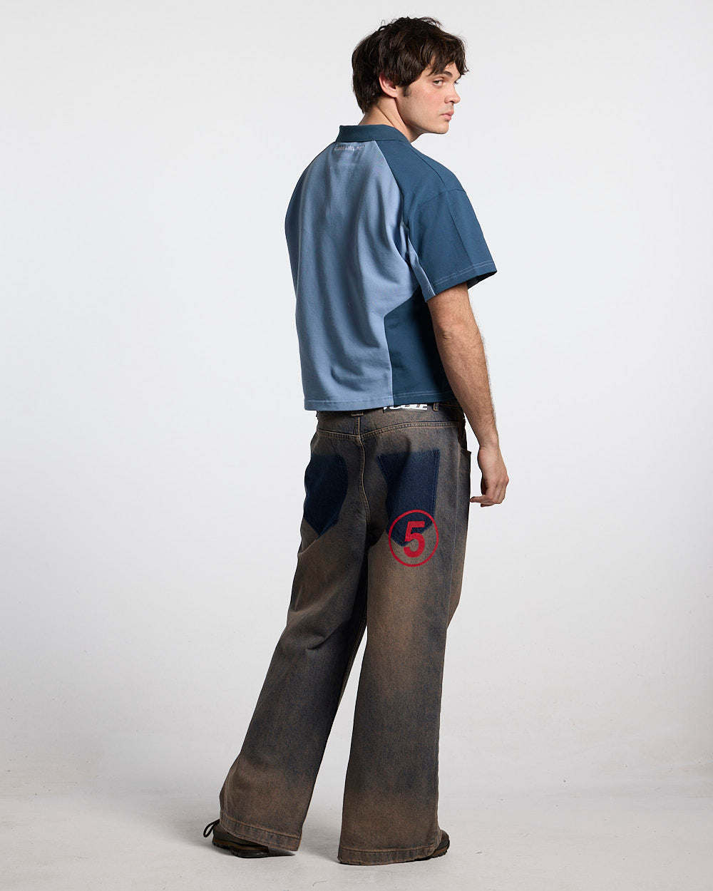 BIKER POLO LIGHT BLUE