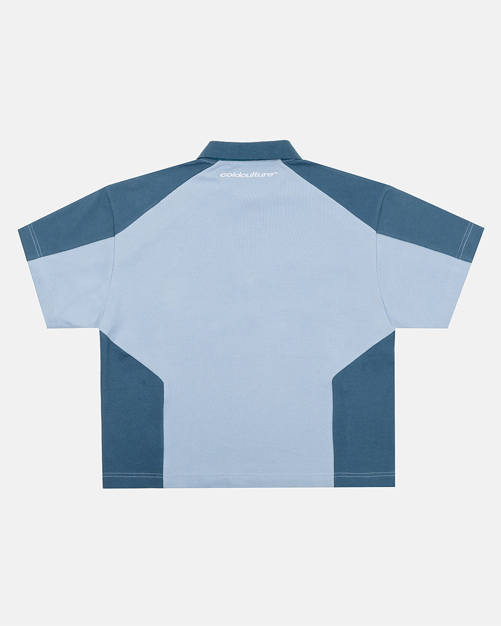 BIKER POLO LIGHT BLUE