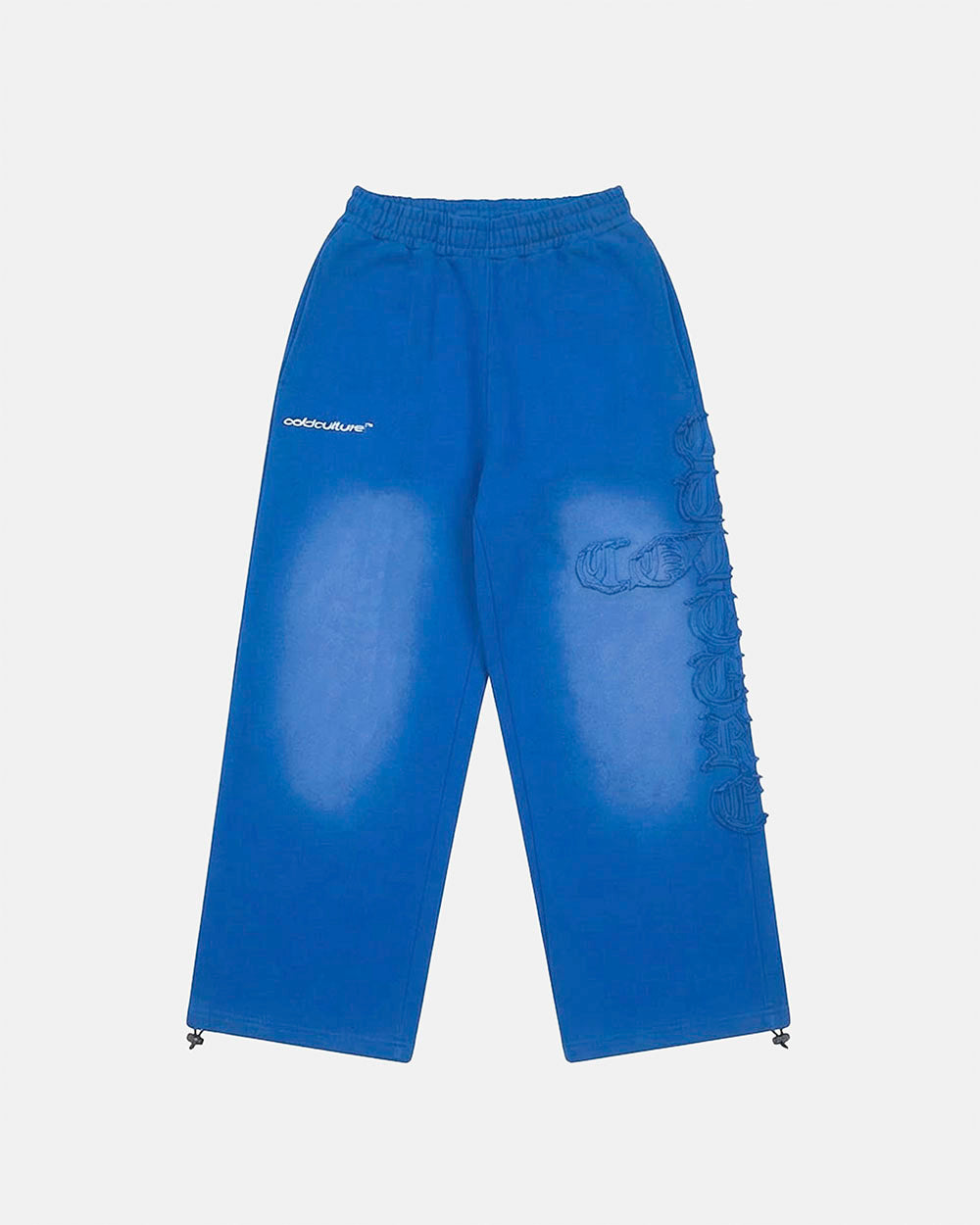 CROSSED SWEATPANTS BLUE - Cold Culture #packshot
