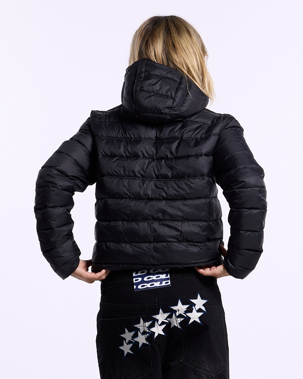 WHEEL PUFFER BLACK - Cold Culture #woman