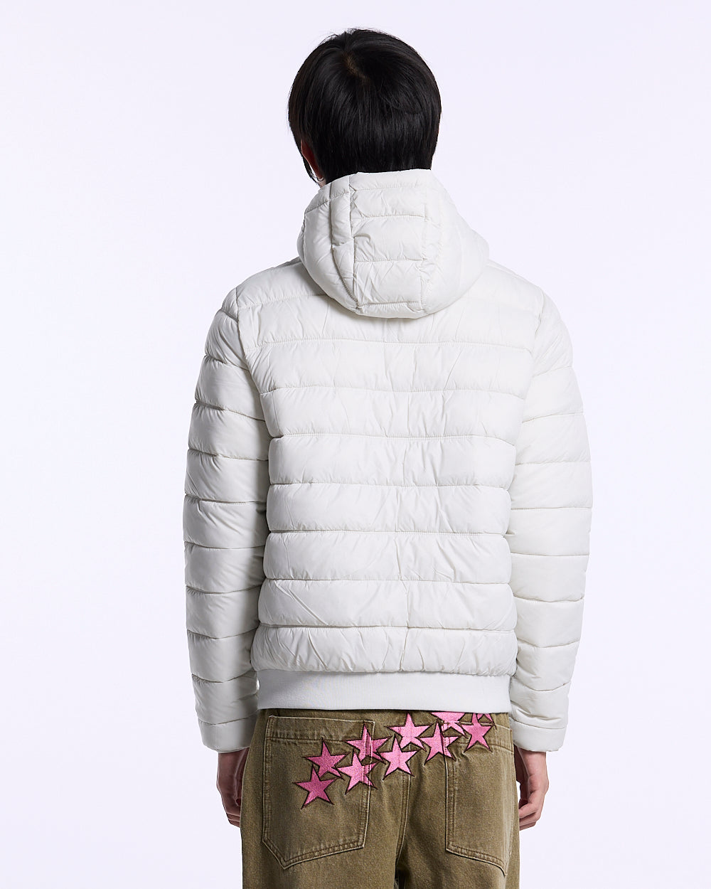 WHEEL PUFFER WHITE