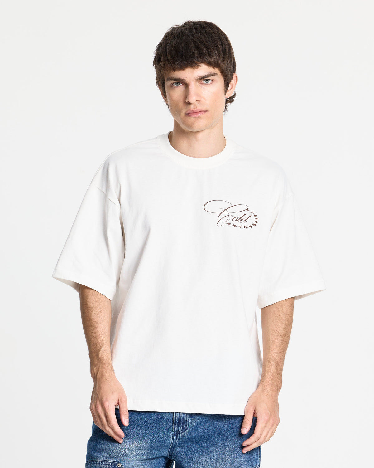 WORLDWIDE STARS TEE OFF WHITE