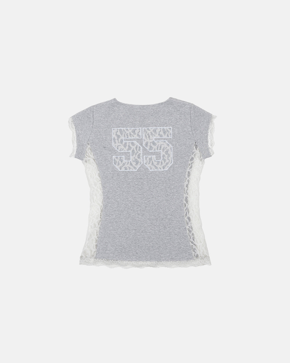 CLUB BABY TEE HEATHER GREY