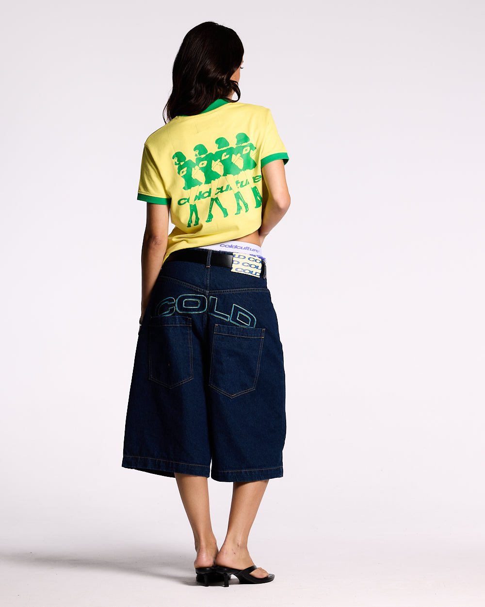 ABOUT LAST NIGHT TEE YELLOW - COLD CULTURE