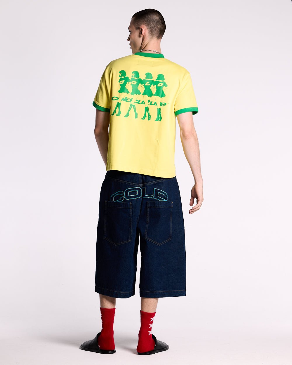 ABOUT LAST NIGHT TEE YELLOW - COLD CULTURE