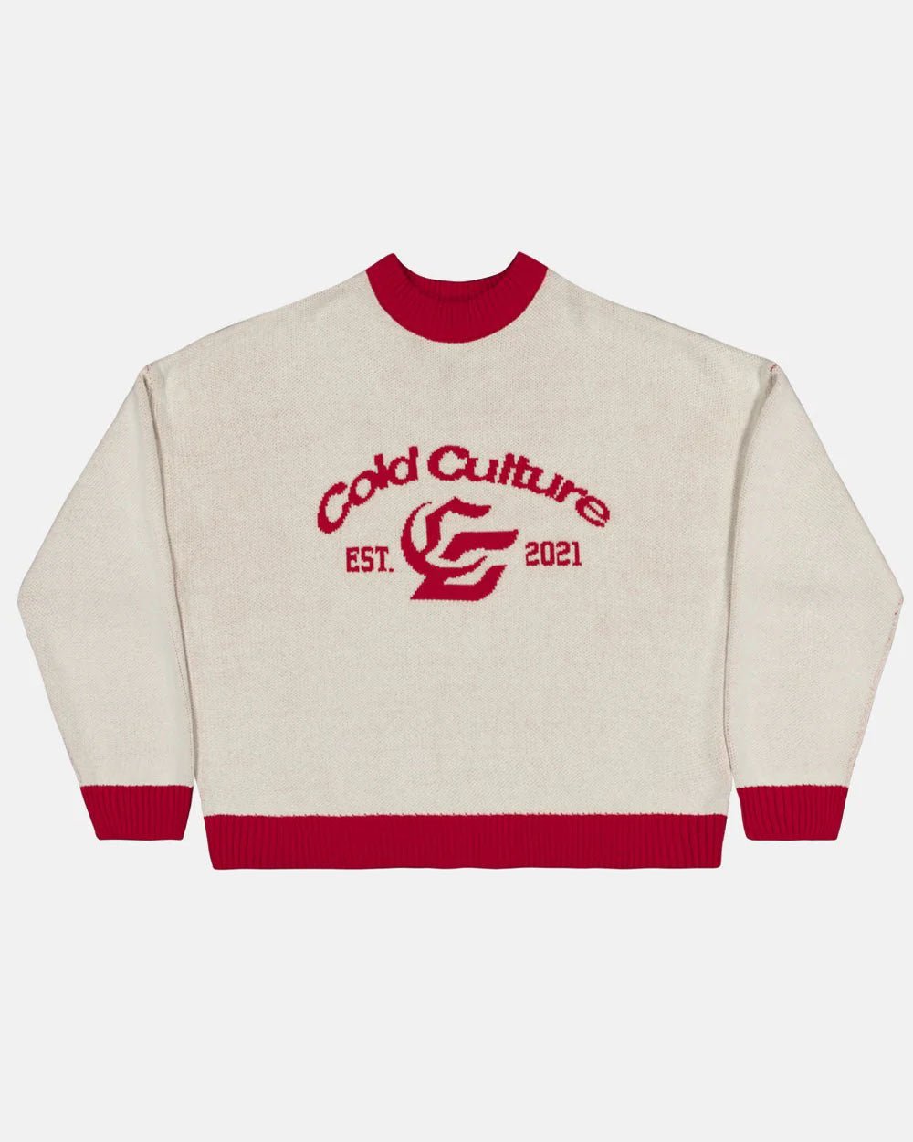 ACADEMY KNIT ACID WHITE - COLD CULTURE