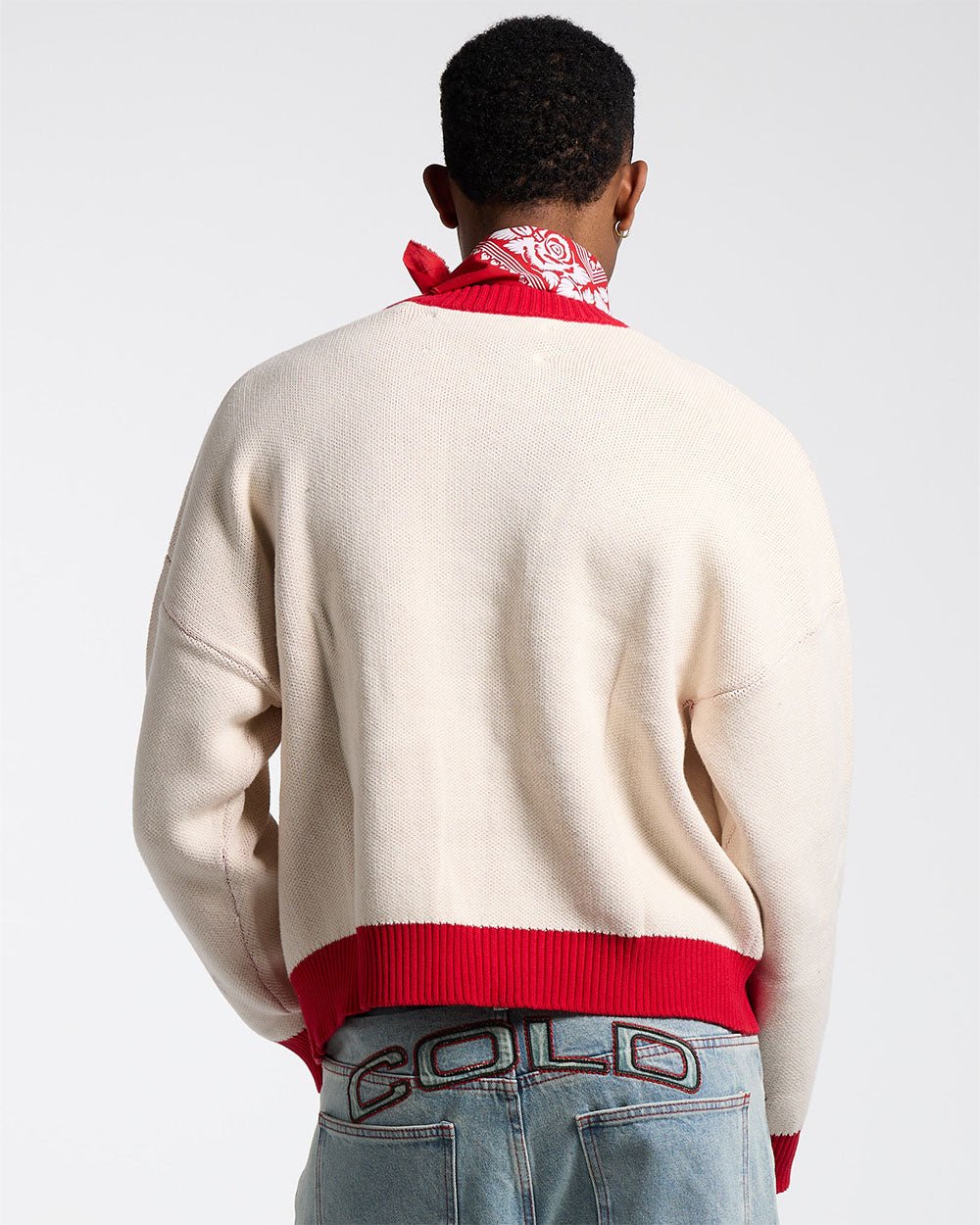 ACADEMY KNITWEAR ACID WHITE - COLD CULTURE