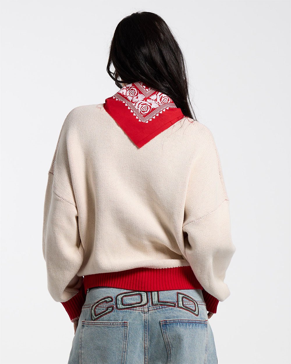 ACADEMY KNITWEAR ACID WHITE - COLD CULTURE