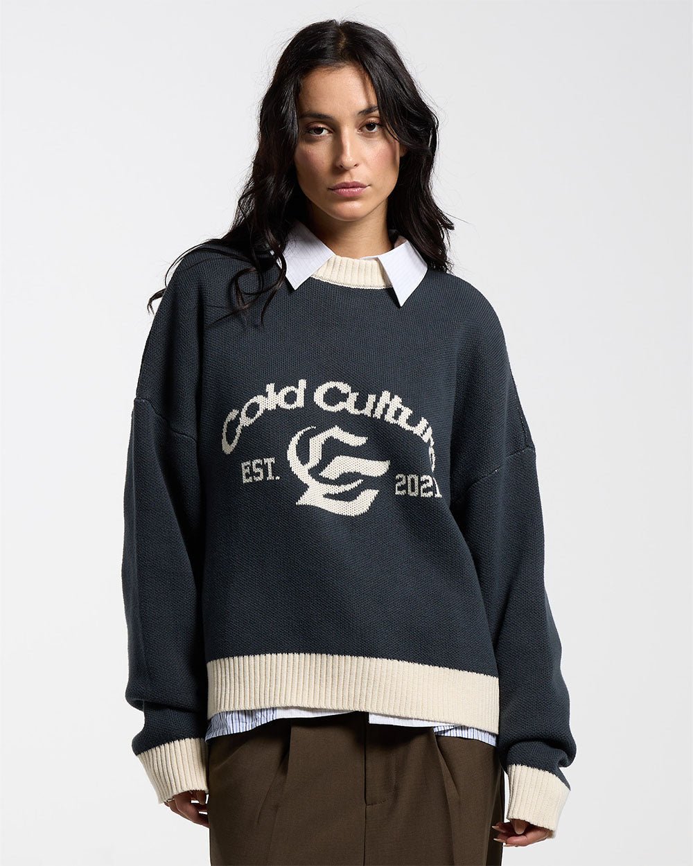 ACADEMY KNITWEAR INDIA INK - COLD CULTURE