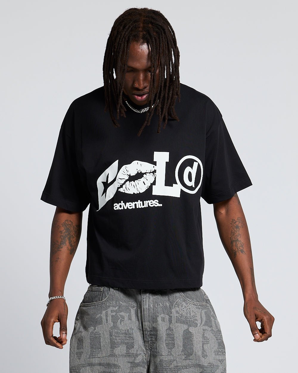 ADVENTURES TEE BLACK & WHITE - Cold Culture #man