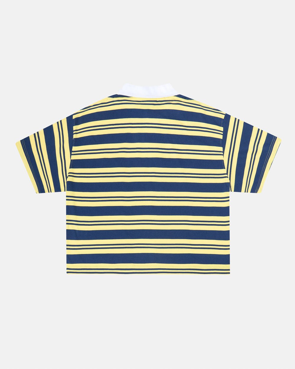 AEROSTRIPES POLO YELLOW/BLUE - COLD CULTURE