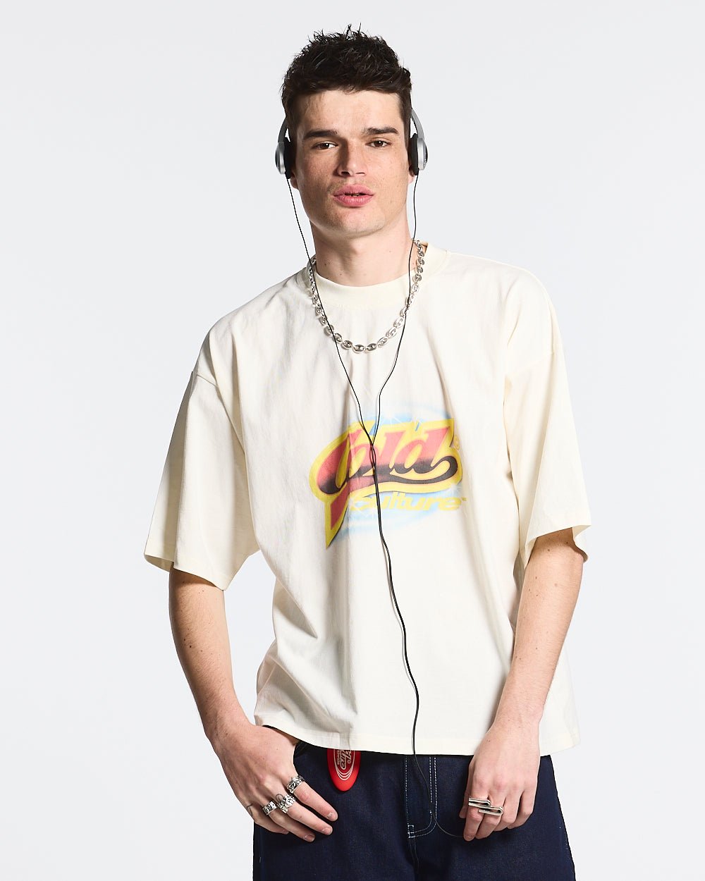 AIRBRUSH COLD TEE BLANC - COLD CULTURE #man