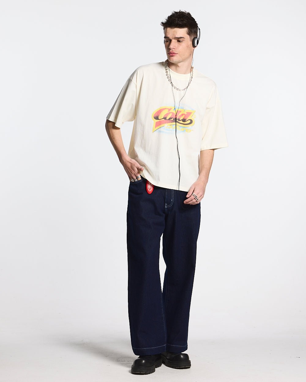 AIRBRUSH COLD TEE BLANC - COLD CULTURE