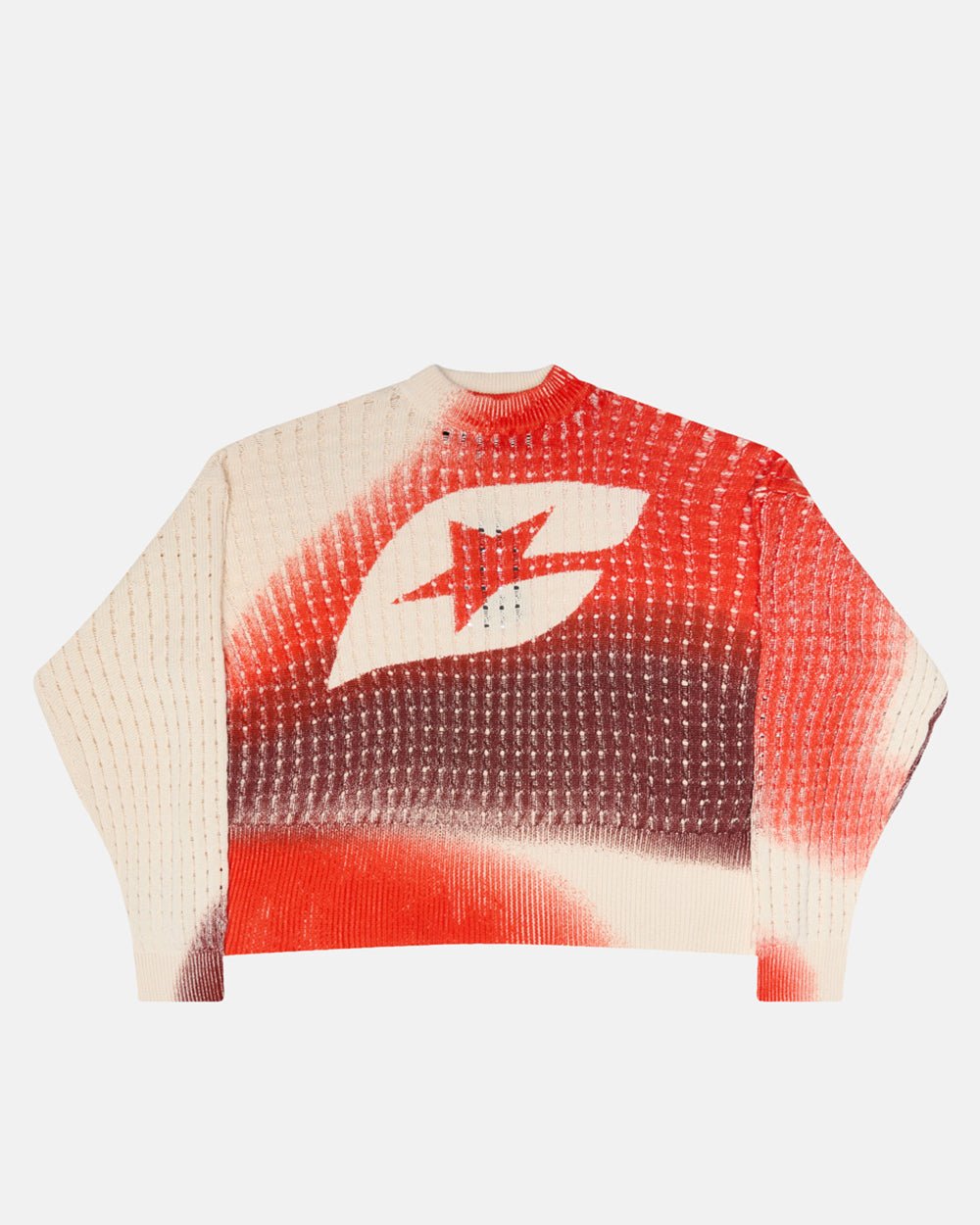 AIRBRUSH MESH SWEATER - COLD CULTURE