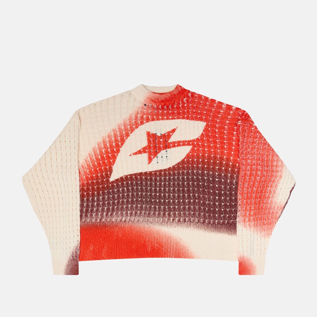 AIRBRUSH MESH SWEATER - Cold Culture