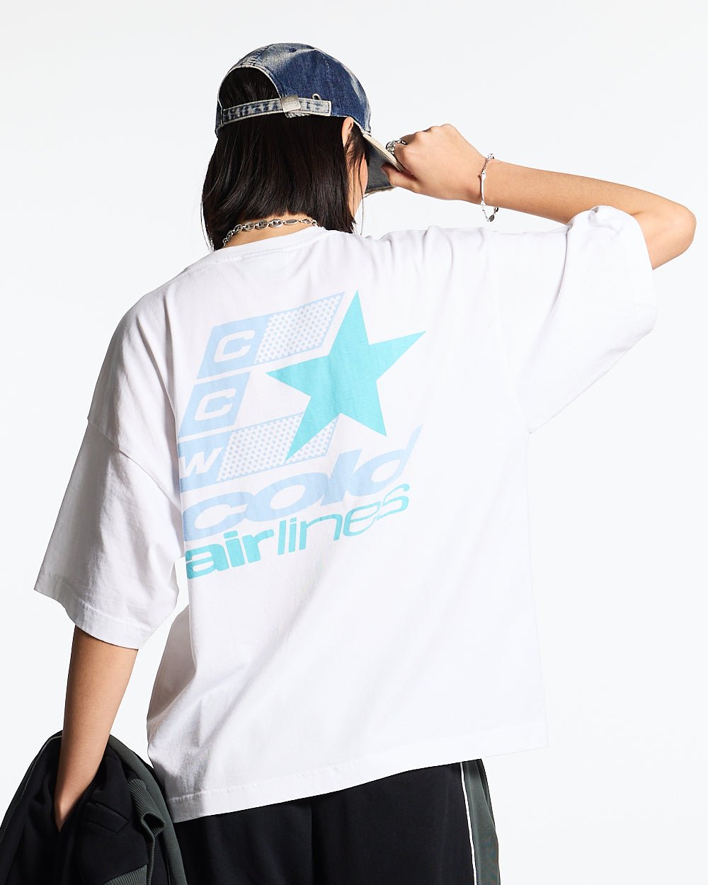 AIRLINES TEE WHITE - COLD CULTURE