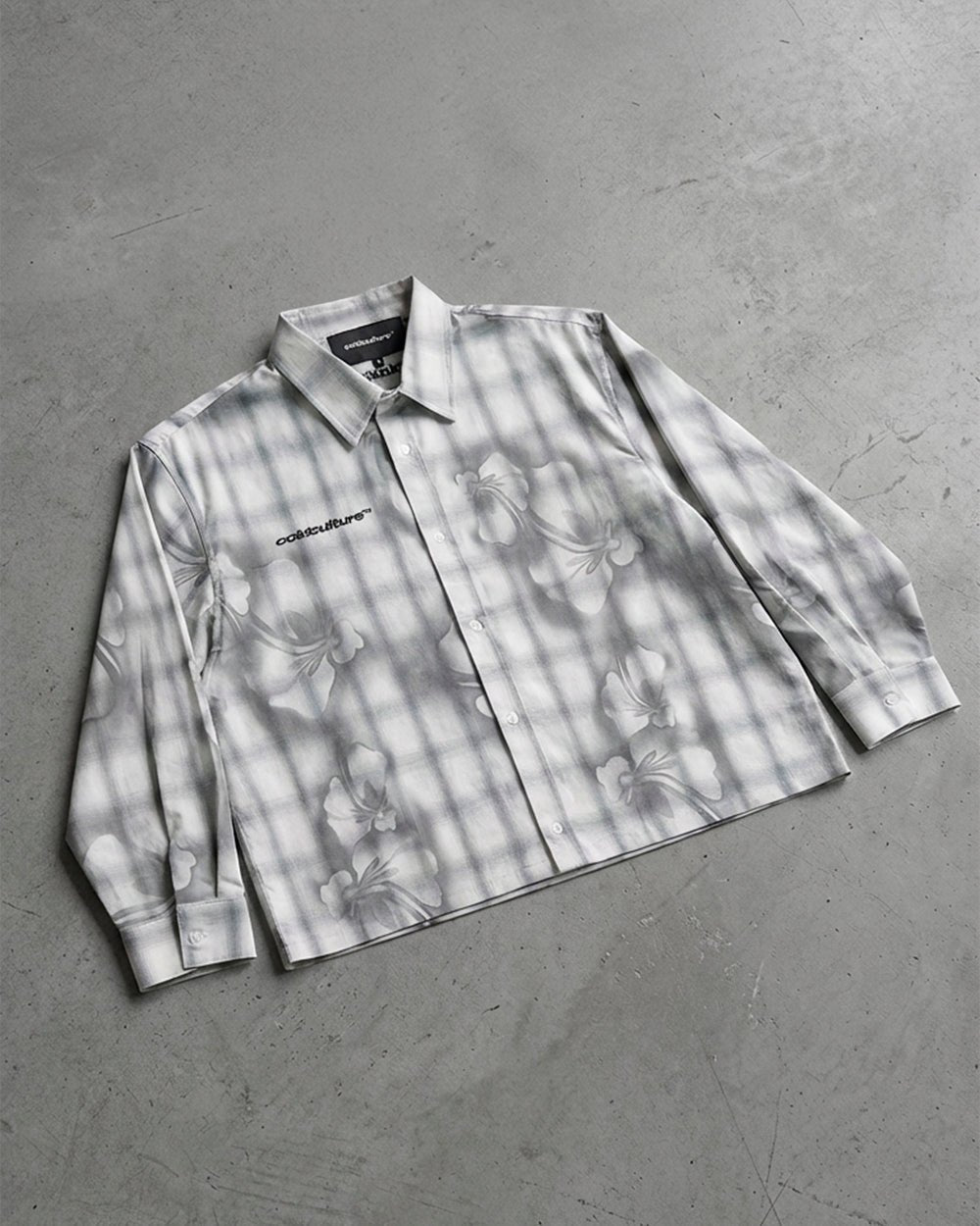 ALOHA SHIRT GREY - Cold Culture