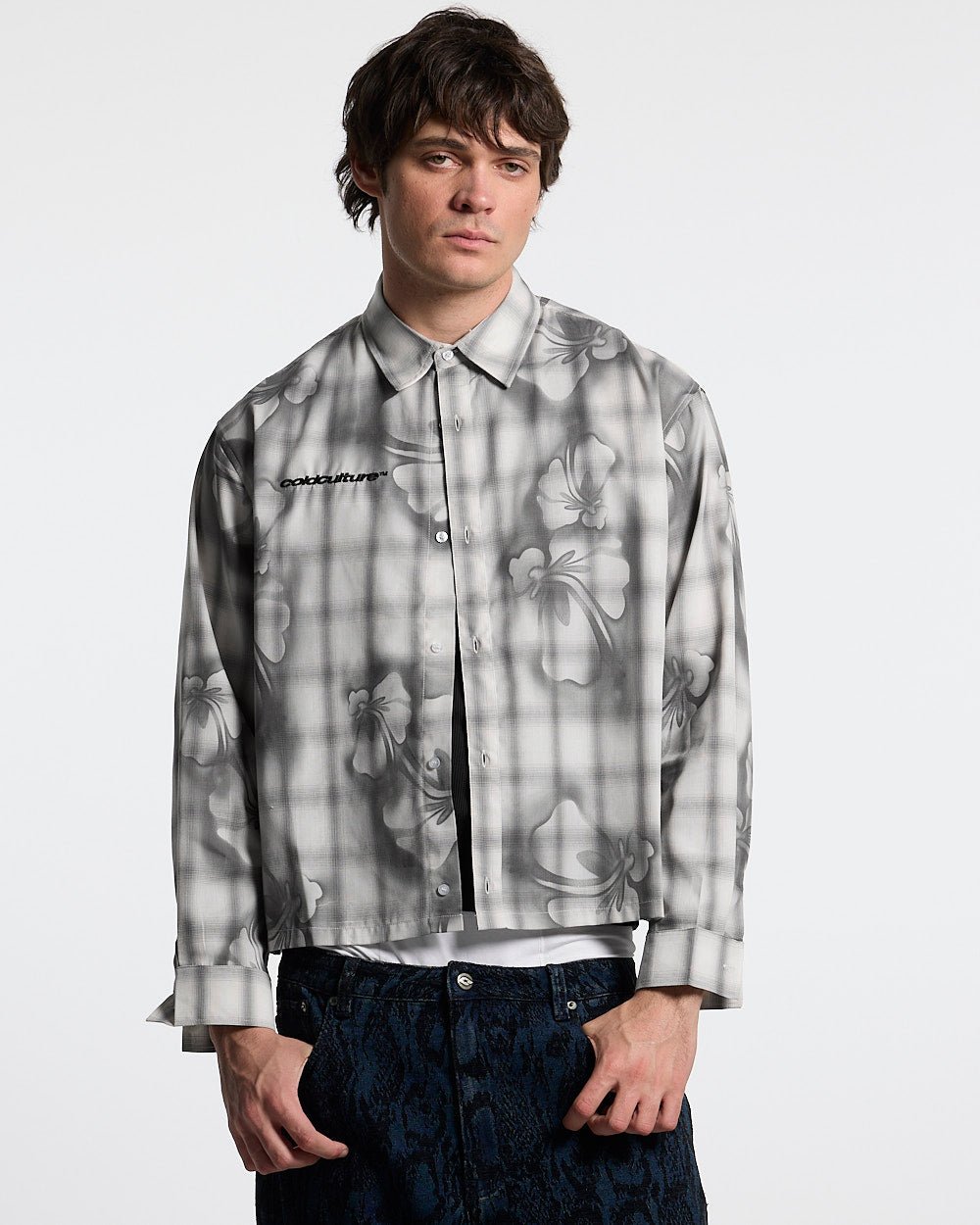 ALOHA SHIRT GREY - Cold Culture #man