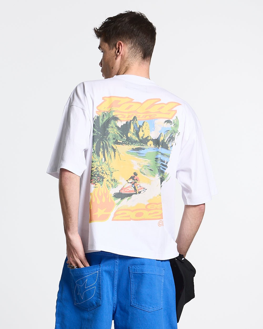 AQUATIC TEE WHITE - COLD CULTURE