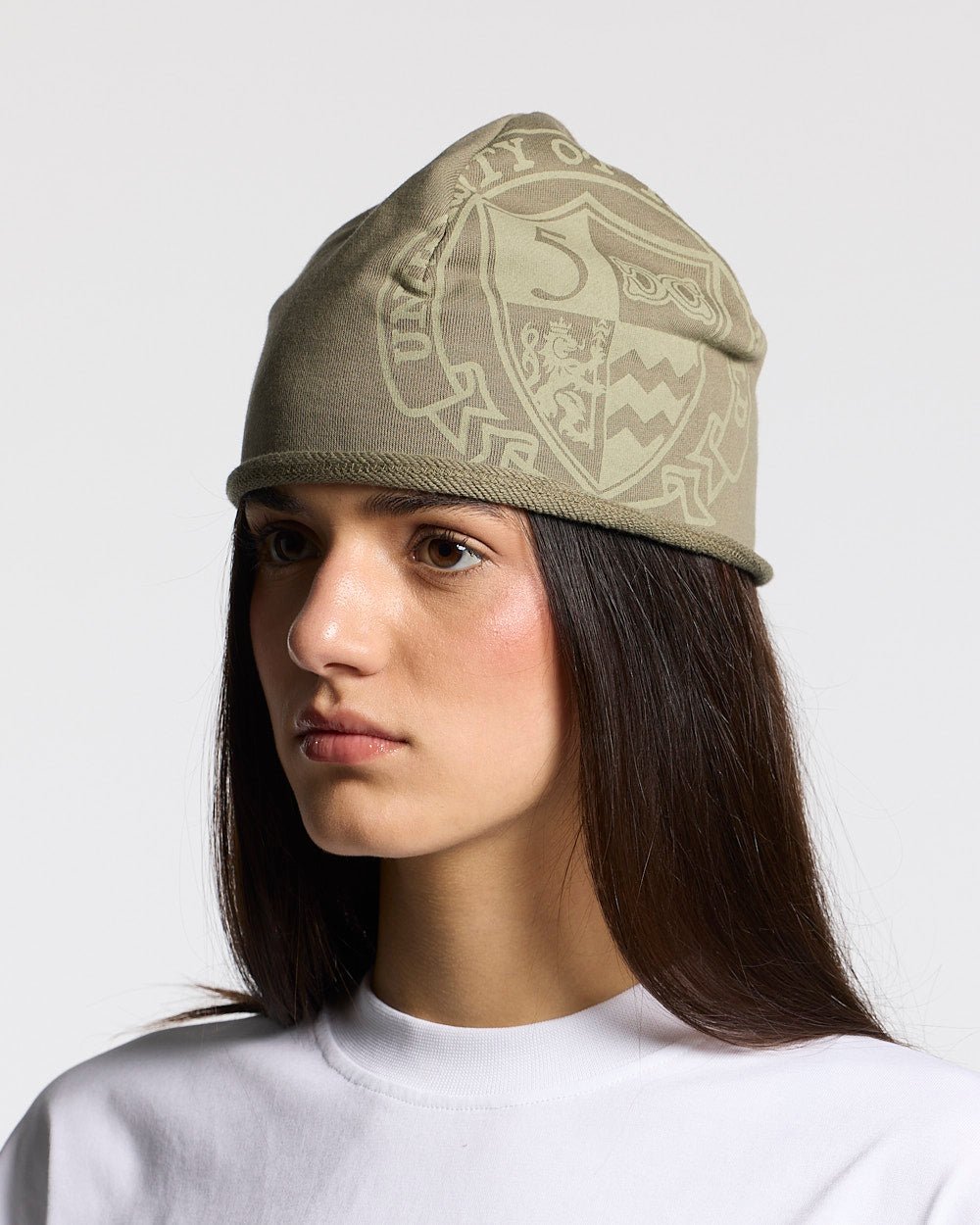 ARMOUR BEANIE MILITARY GREEN - Cold Culture #woman