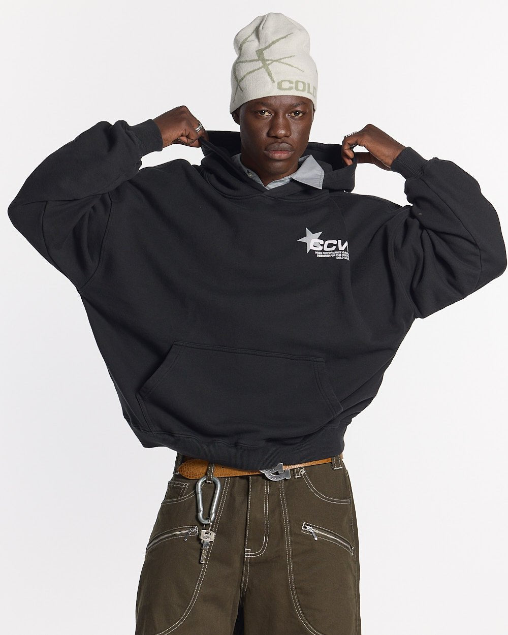 ASTRO HOODIE BLACK - COLD CULTURE #man