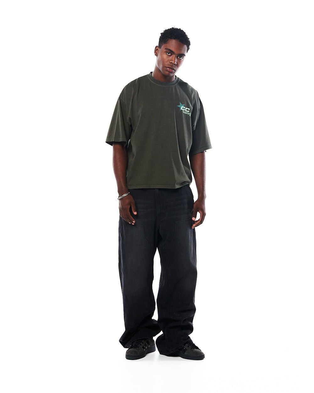 ASTRO TEE DARK GREEN - COLD CULTURE