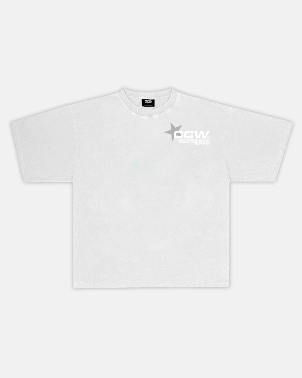 ASTRO TEE LIGHT GREY - COLD CULTURE