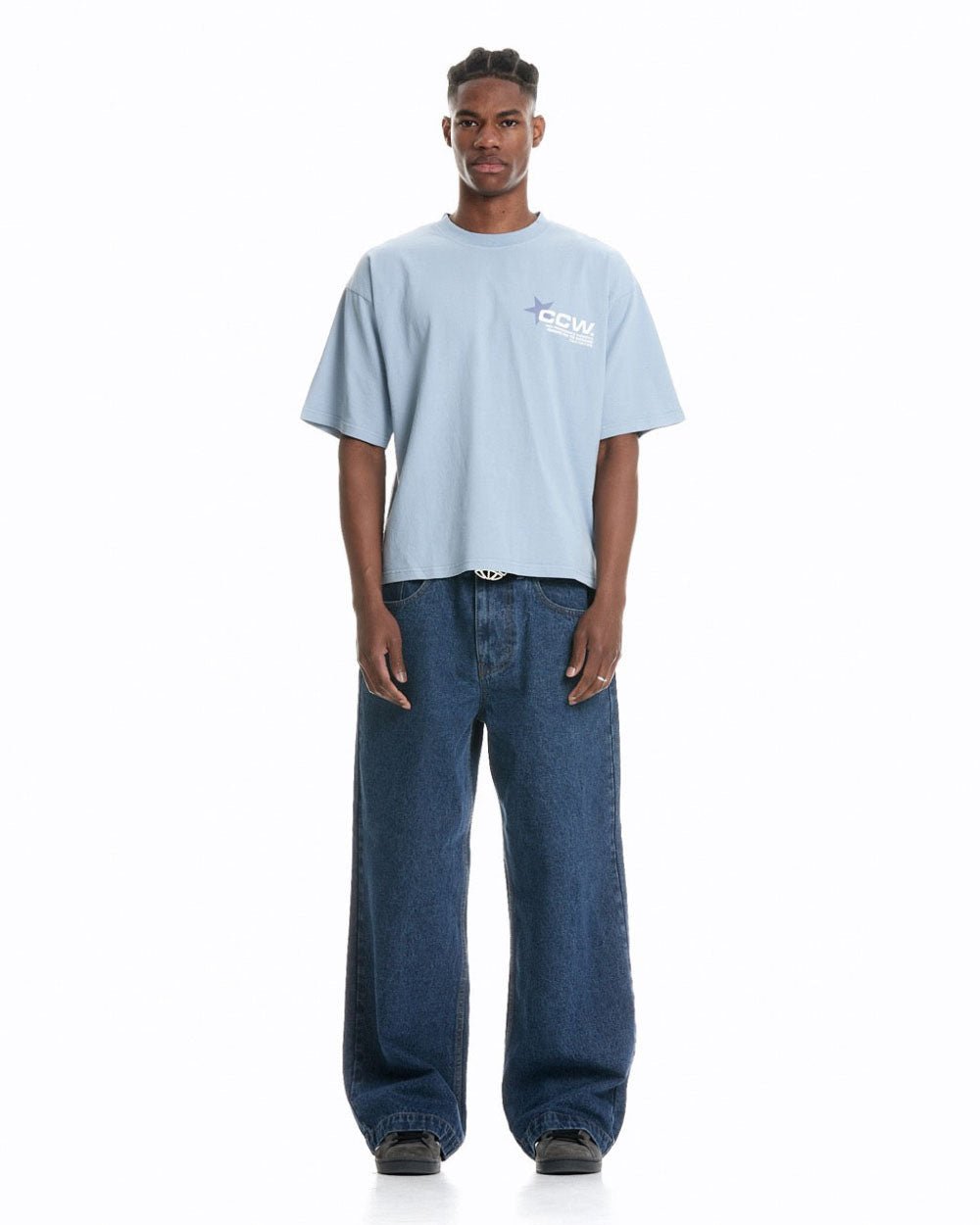 ASTRO TEE SHADY BLUE - COLD CULTURE