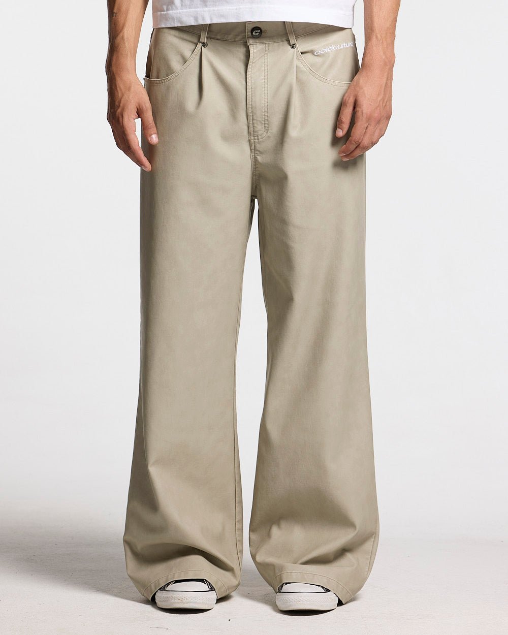 BACKTALK V3 PANTS CREAM - Cold Culture #man